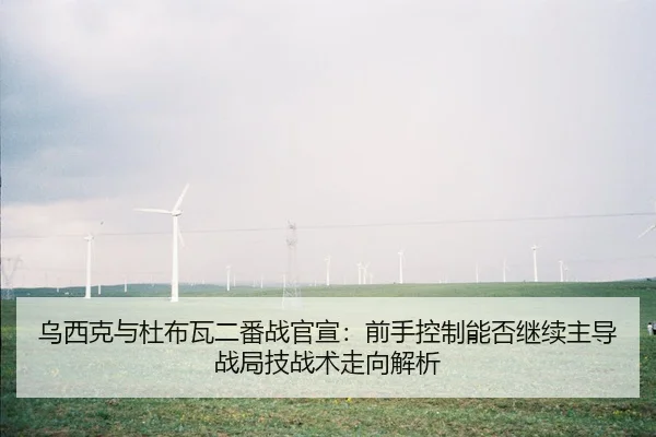 乌西克与杜布瓦二番战官宣：前手控制能否继续主导战局技战术走向解析